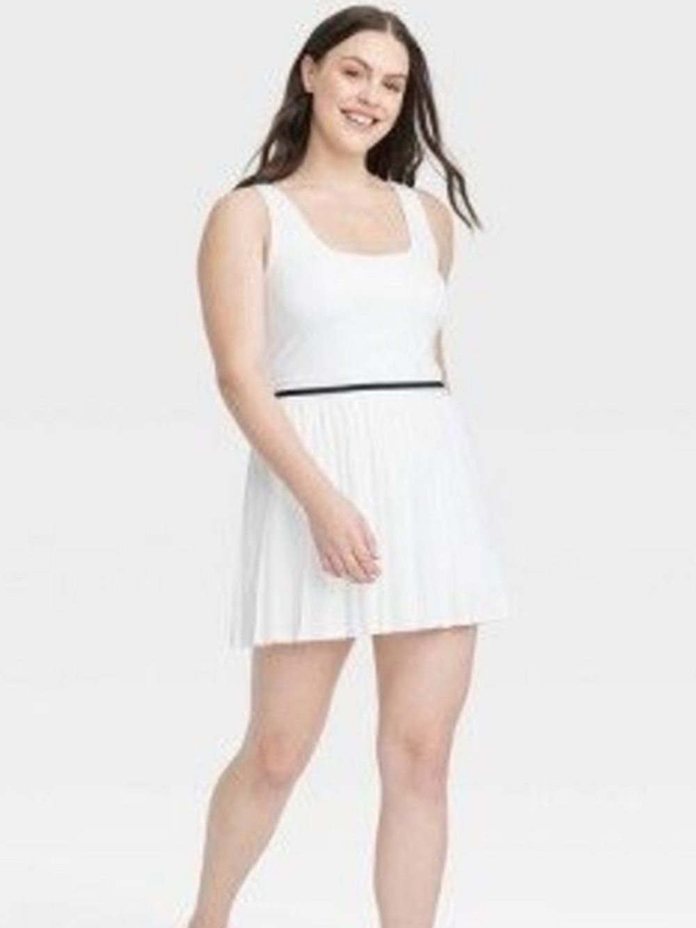 All in Motion Pleated Active Dress White XXL - New With Tags - Picture 2 of 5